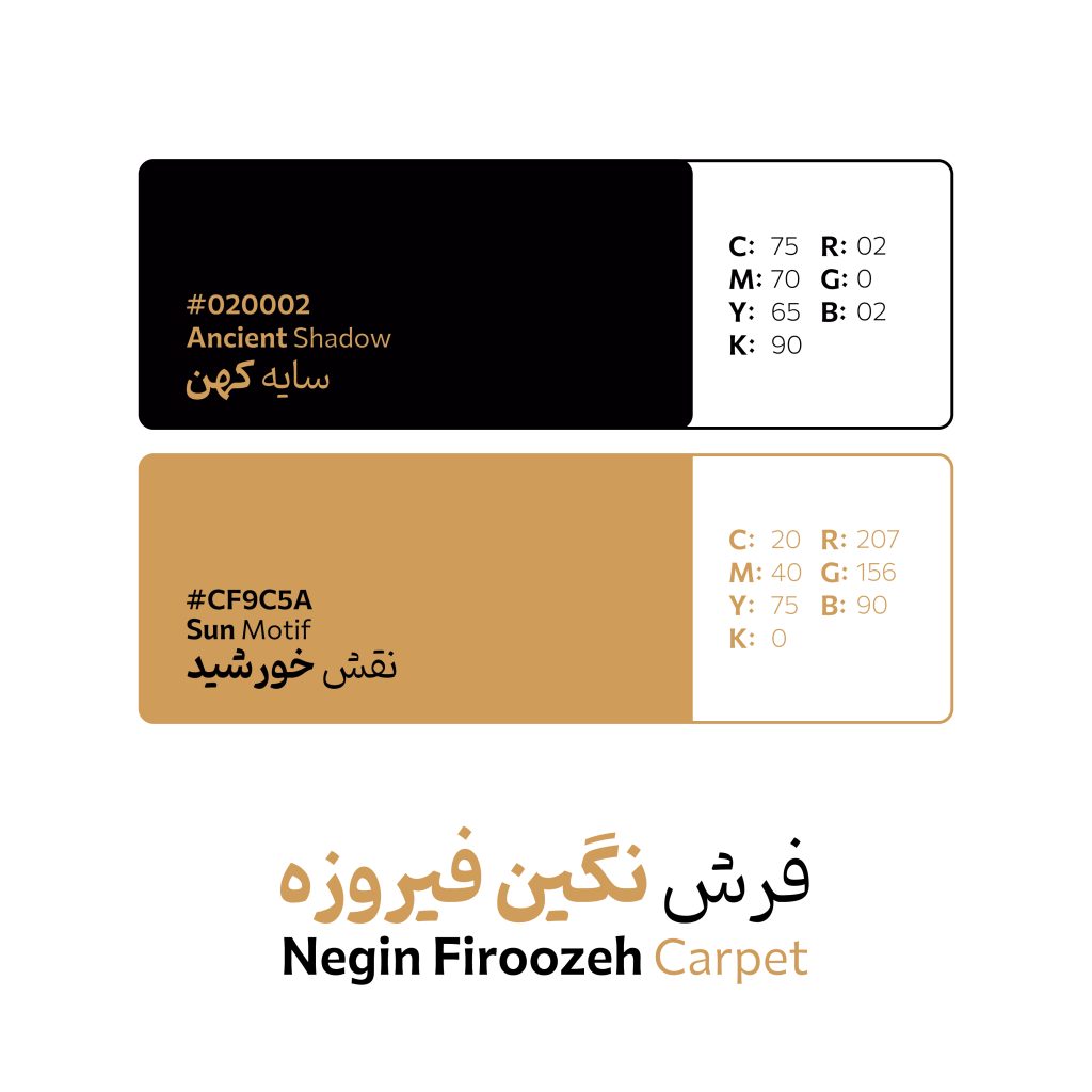 فرش نگین فیروزه